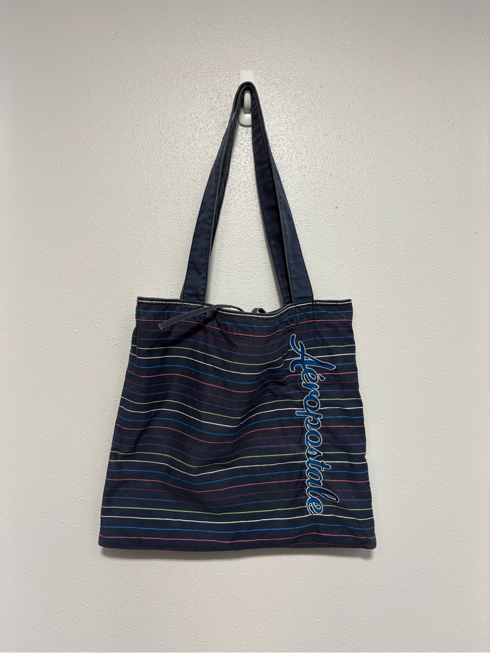Rare 2000s Aeropostale Script Logo Tote • Indie Sleaze / Skater Girl